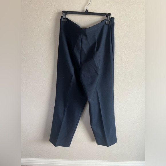 Vintage Women’s 2024 Trending Navy Slacks Pants Size 13 - Picture 5 of 6